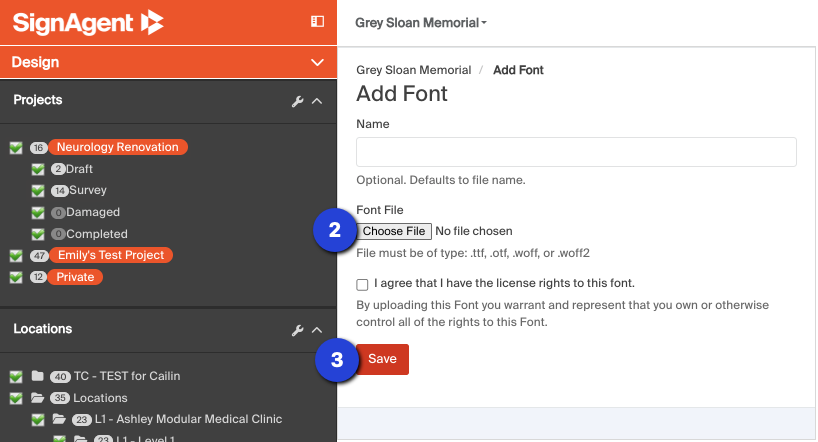Adding Fonts