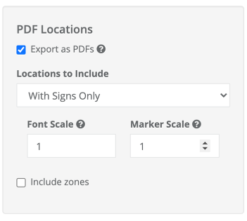 PDF Locations in SignAgent. 